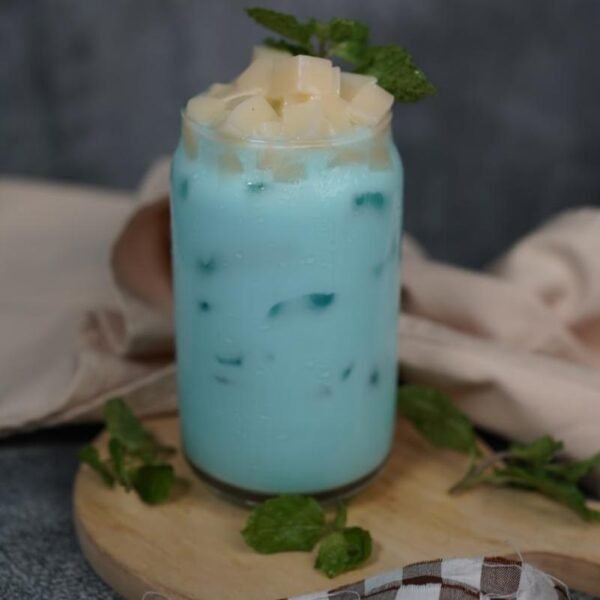 Blue Milky Pudding